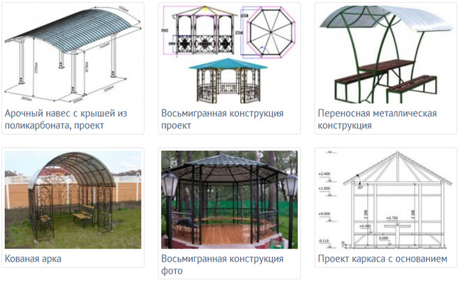 Как сделать беседку из профильной трубы